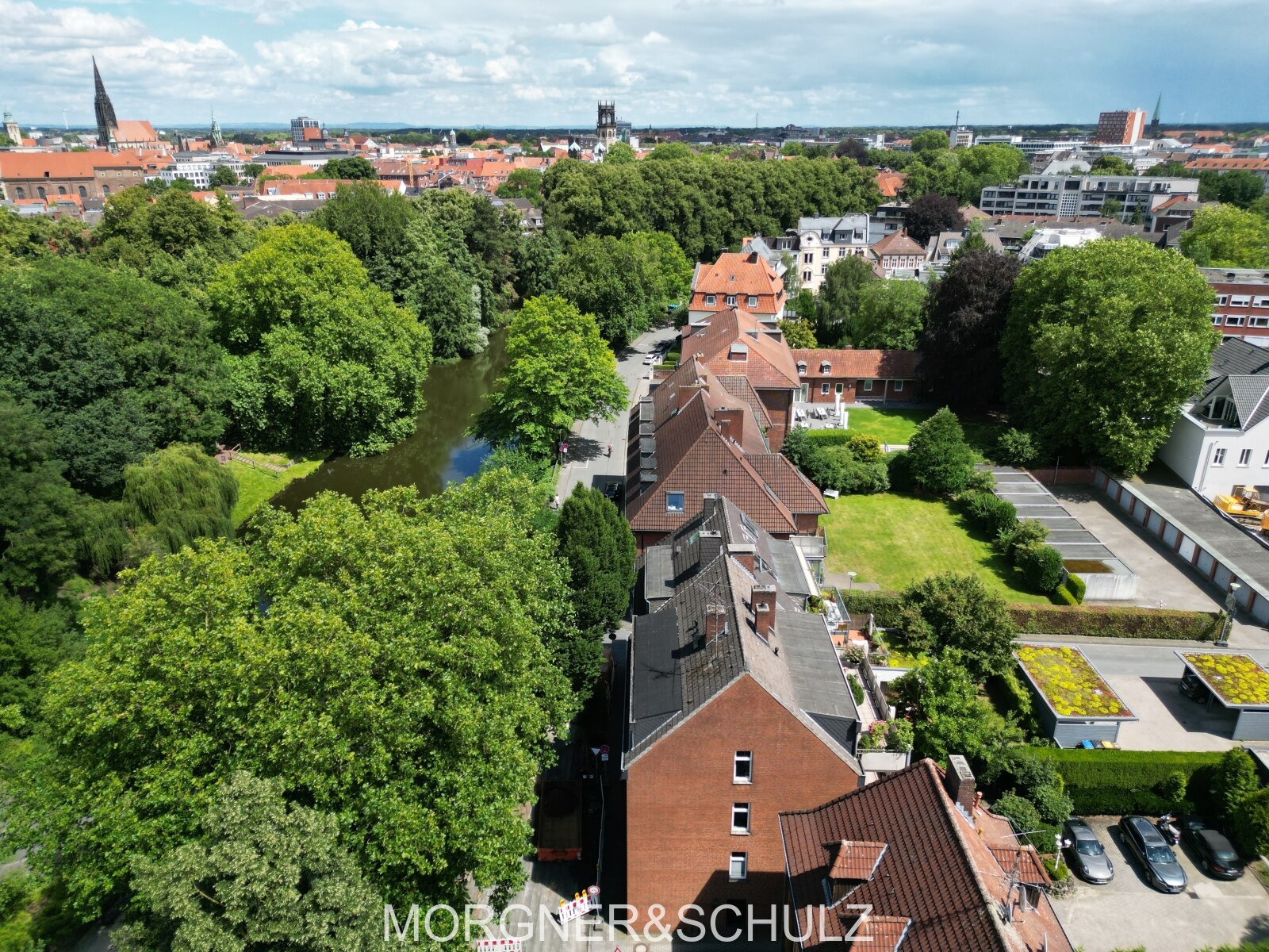 Blick auf das Gebäude